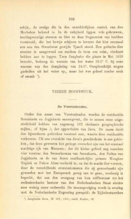Vierde hoodstuk. De Vorstenlanden