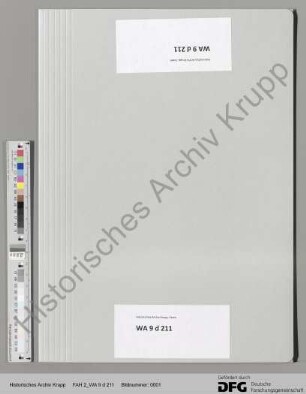 Schreiben von Alfred Krupp an die Prokura betr. 25-Jahrfeier seiner Besitzübernahme. [auszugsweise Abschrift der Archivalie FAH 2 F 1]