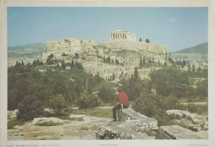 Athen. Blick auf die Akropolis