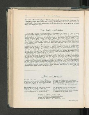 Nachruf: Henry Koehn zum Gedenken.