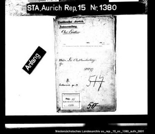 Die Zusammensetzung der Amtsversammlung des Amtes Emden