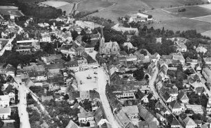 Wilsdruff, Ortsmitte von Süden