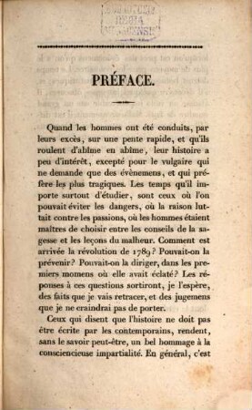 Histoire du règne de Louis XVI., pendant les années, où l'on pouvait prèvenir ou diriger la Révolution Française, 1