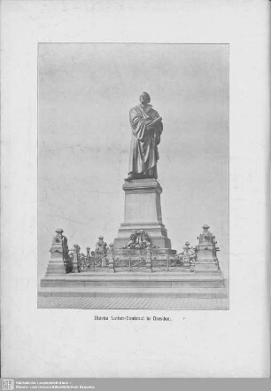 Martin Luther-Denkmal in Dresden