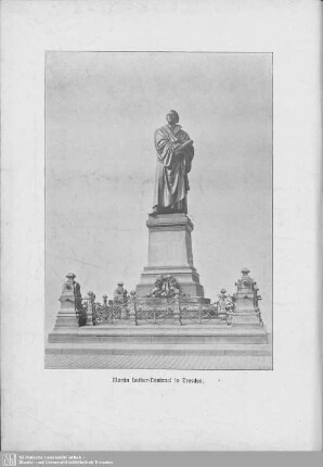 Martin Luther-Denkmal in Dresden