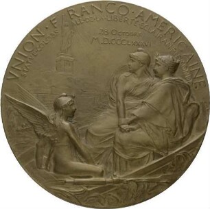 Medaille zur Französisch-Amerikanischen Union