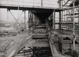Kohleumschlageinrichtung, Montage Bandbrücke Gbf 51