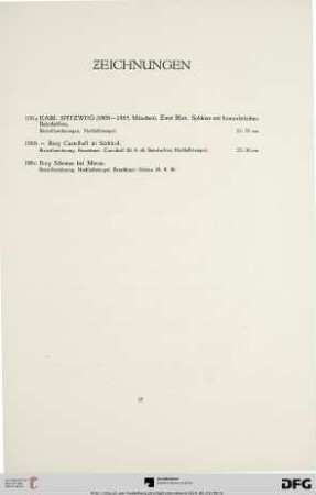 Zeichnungen (Nr. 106a-106c)