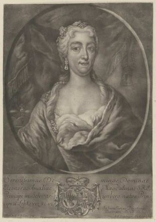 Bildnis der Eleonora Amalia Magdalena in Schwarzenberg