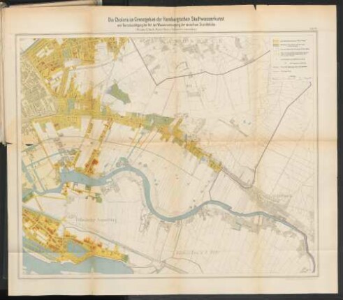 Die Cholera im Grenzgebiet der Hamburgischen Stadtwasserkunst