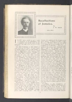 Recollections of Jamaica. (1877-1886.)