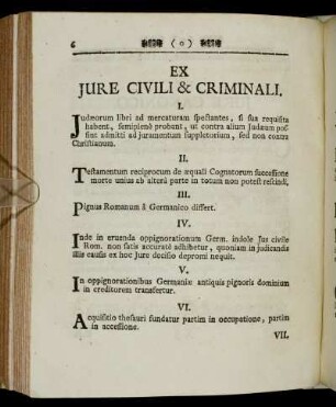Ex Jure Civili & Criminali.