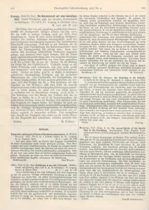 212 [Rezension] Menzies, Allan, The second Epistle of the Apostle Paul to the Corinthians