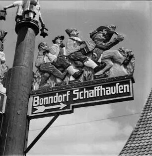 Wegweiser in Lenzkirch