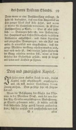 Drey und zwanzigstes Kapitel.