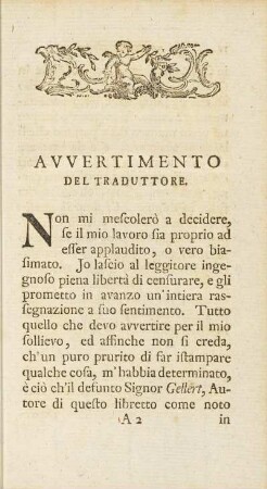Avvertimento Del Traduttore.