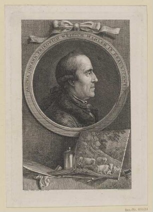 Bildnis des Pascha Iohann Friedrich Weitsch