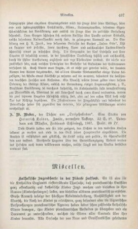 487-492 Miscellen