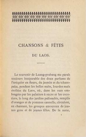 Chansons et fêtes du Laos sur les rives du Mékhong
