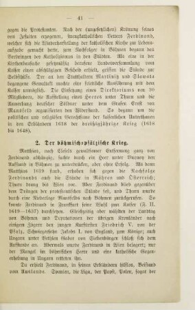 2. Der böhmisch-pfälzische Krieg