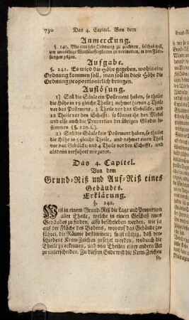 730-734, 4. Capitel (§ 142 - 150)