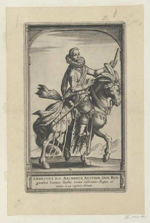 Bildnis des Ernestus von Österreich