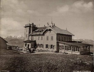 4533. Gasthaus auf dem Gaisberg.