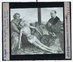 Weyden, Pietà (Madrid Prado P002540) : Detail