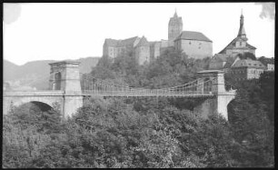 Elbogen. Schloss und Brücke
