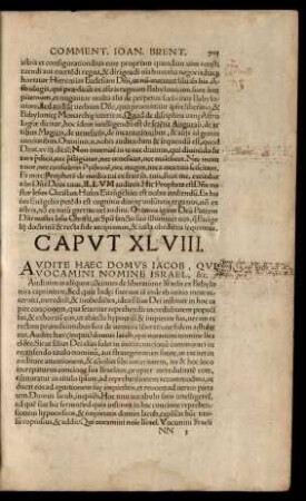 Caput XLVIII.