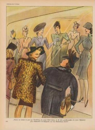 "Mutti, ich möchte so gern zur Verlobung ein neues Kleid haben, ..."