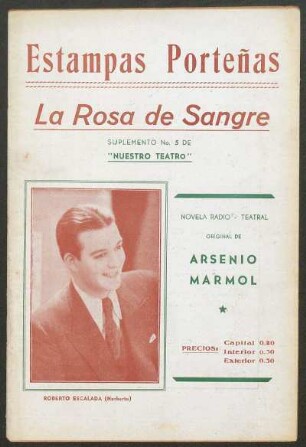 [Fotografía de] Roberto Escalada (Norberto)