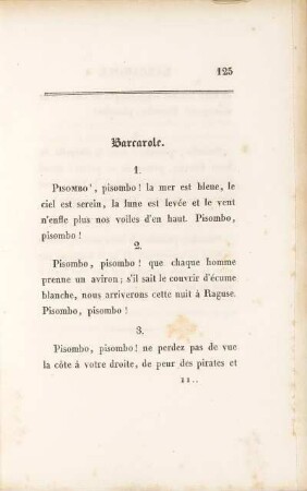 Barcarole
