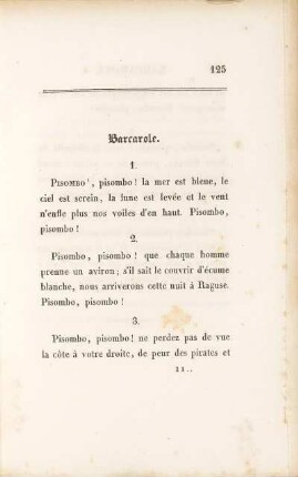 Barcarole
