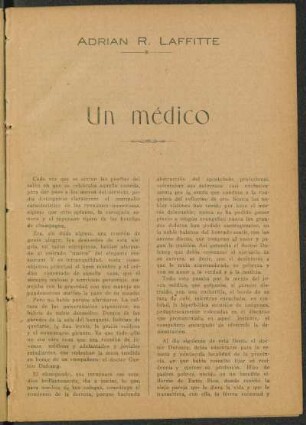 1918003300: Un médico