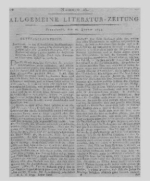 Episteln und Evangelien auf alle Sonntage, Feste und andere Tage des Jahrs. Auf ein neues aus dem Griechischen übersetzt, zur Erbauung für Viele. Salzburg: Mayr 1797
