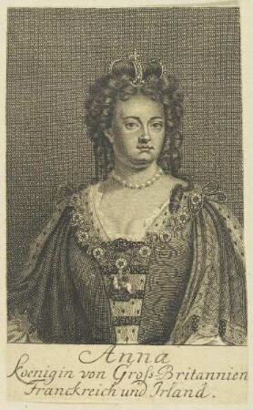 Bildnis der Anna, Koenigin von Gross-Britannien