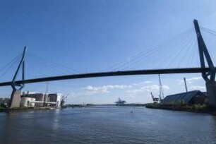 Köhlbrandbrücke, Hamburger Hafen. 05.2008