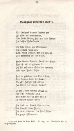 Landgraf Konrads Tod.