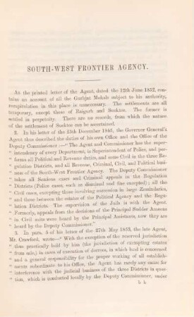 South-West Frontier Agency