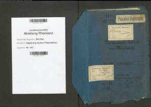 Das Neutrale Gebiet von Moresnet. Bd. 3