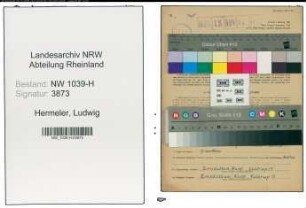 Entnazifizierung Ludwig Hermeler , geb. 13.10.1918 (Arzt)