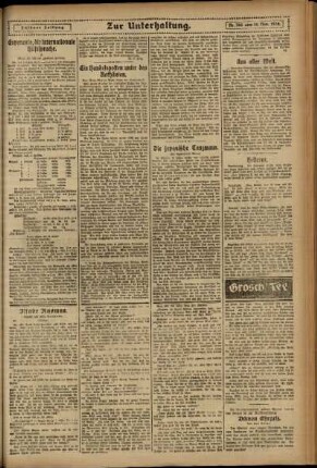 Zweite Ausgabe vom Freitag, den 14. November 1924.