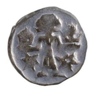 Münze, Pfennig, um 1340/45