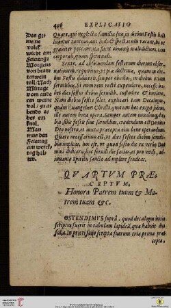 Quartum prae-ceptum