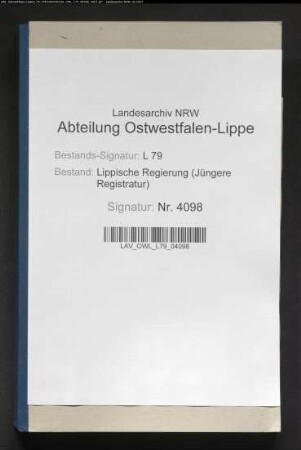 Städtisches Lyzeum in Bad Salzuflen, Teil 1