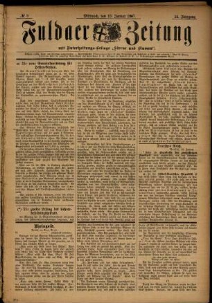 Ausgabe vom Mittwoch, den 13. Januar 1897.
