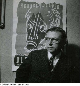 Portraitserie Jean-Paul Sartre