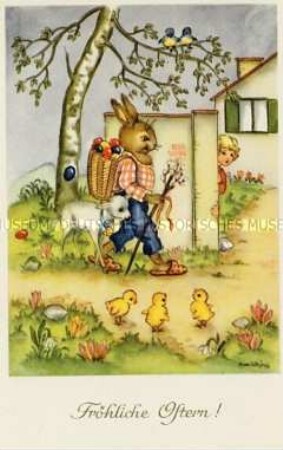 Oster-Postkarte