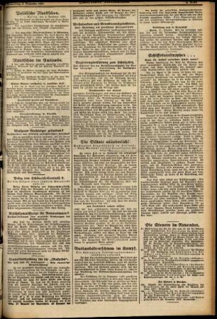Zweite Ausgabe vom Donnerstag, den 03. November 1927.